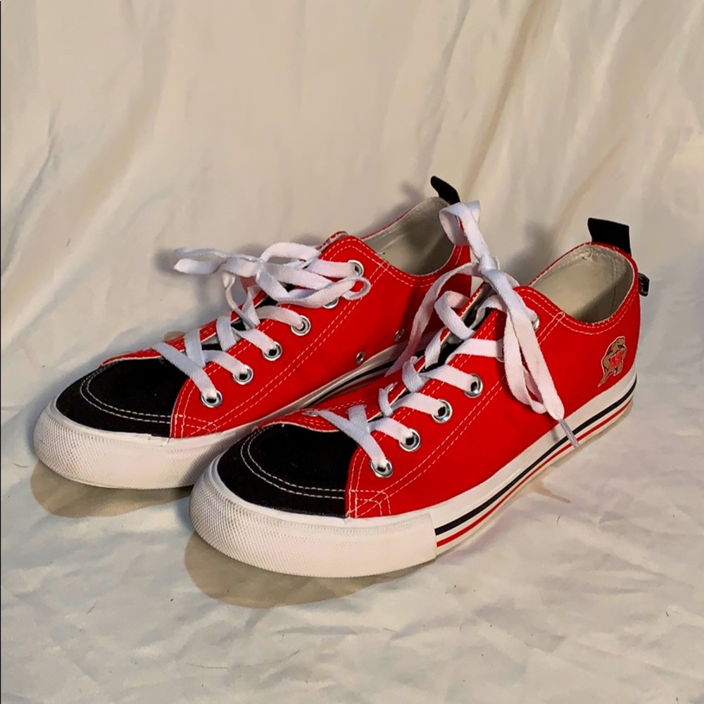 Maryland Converse Style Shoes